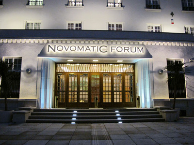 Eingang Novomatic Forum